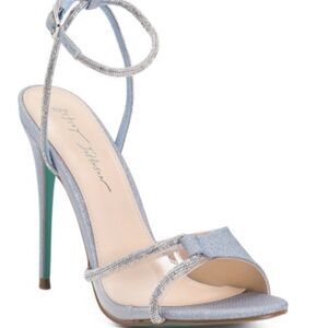 Betsy Johnson Blue Heels size 8